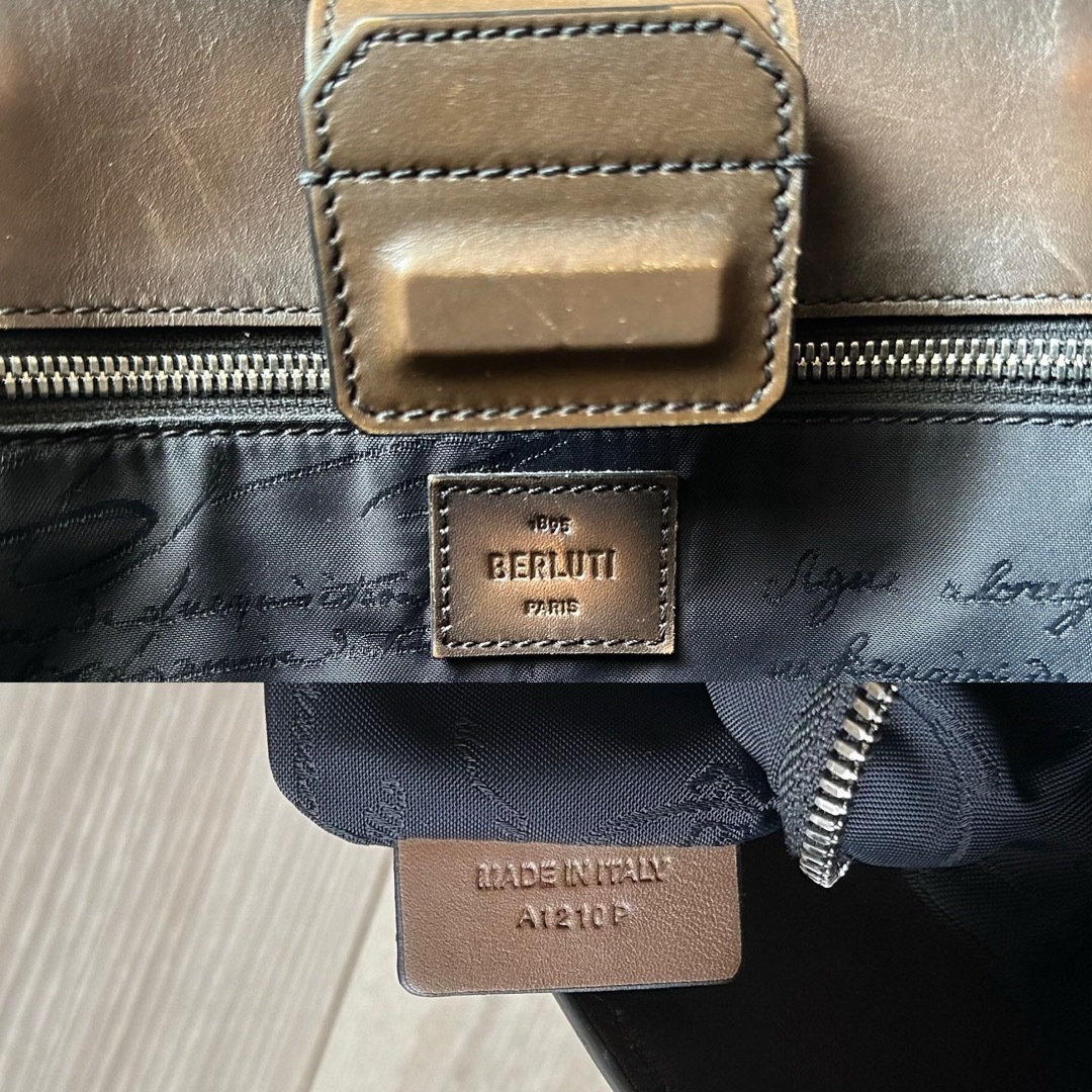 BERLUTI - 定価49万 ベルルッティ トゥジュールミニ レザー BERLUTI - 定価49万 ベルルッティ トゥジュールミニ レザー