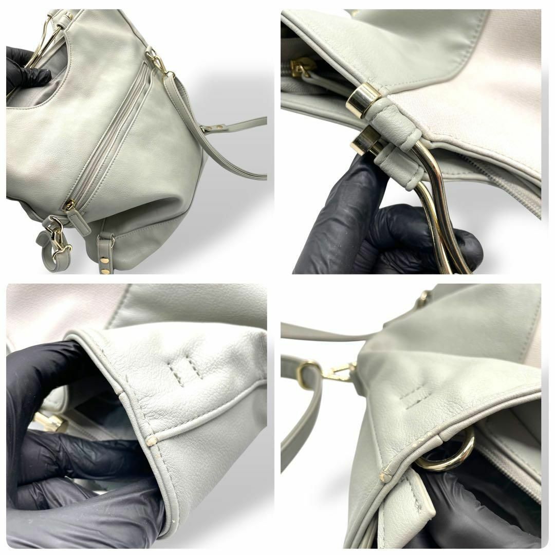 ear PAPILLONNER - 美品 ear PAPILLONNER 3way ショルダーバッグ ear PAPILLONNER - 美品 ear PAPILLONNER 3way ショルダーバッグ