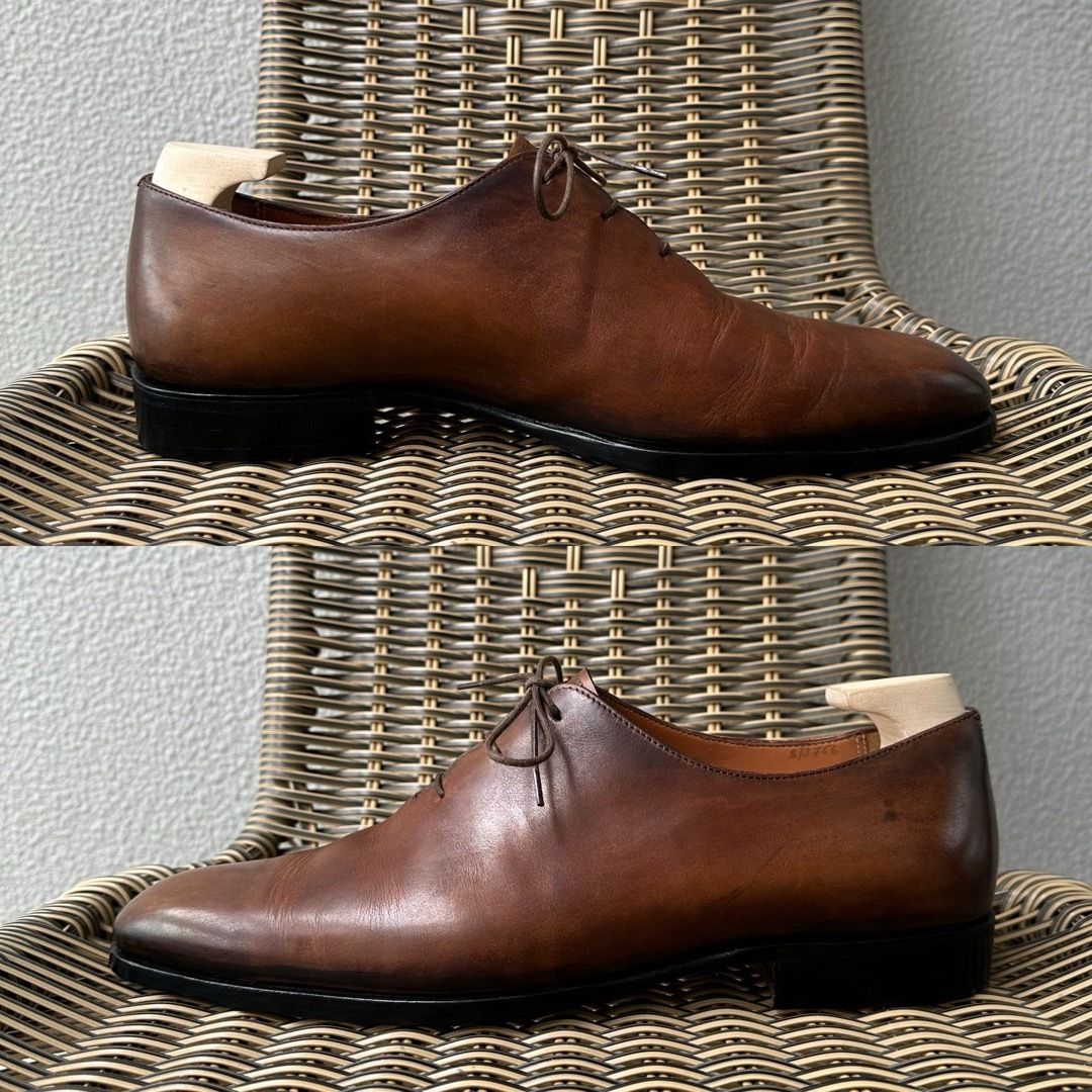 BERLUTI - 定価35,7万 ベルルッティ アレッサンドロ ガレ レザー BERLUTI - 定価35,7万 ベルルッティ アレッサンドロ ガレ レザー