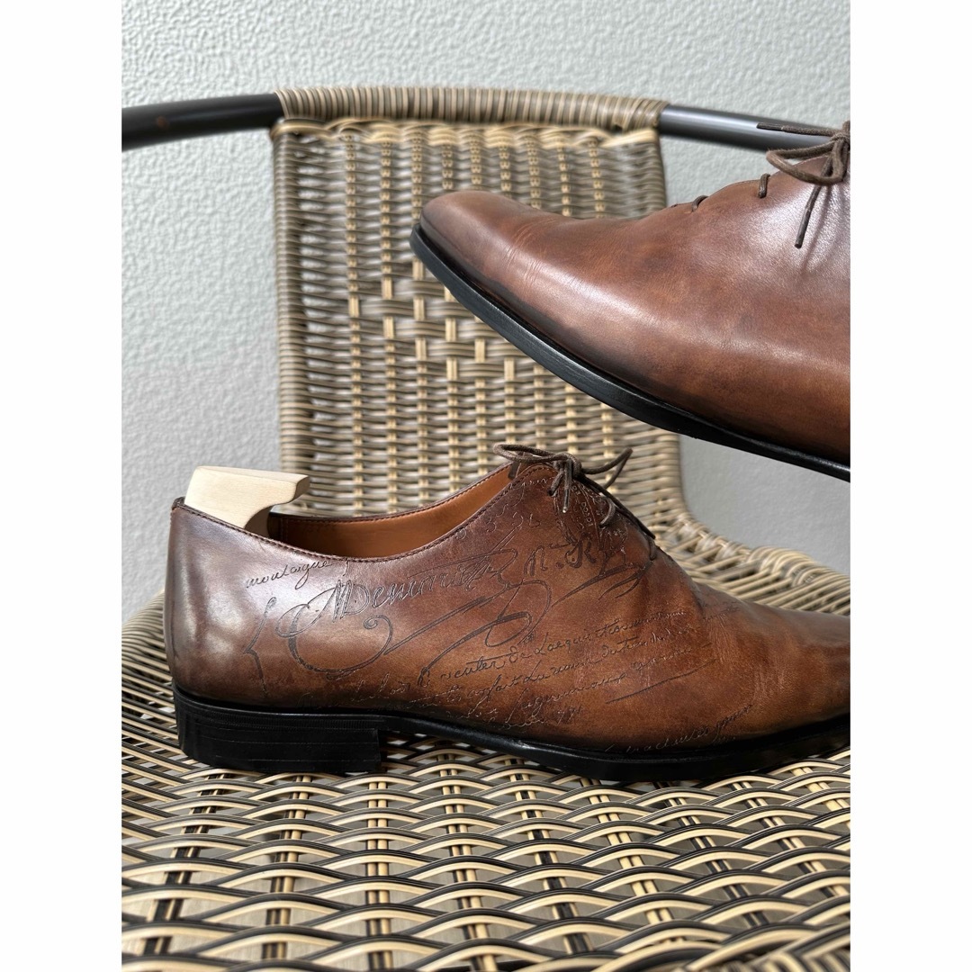 BERLUTI - 定価35,7万 ベルルッティ アレッサンドロ ガレ レザー BERLUTI - 定価35,7万 ベルルッティ アレッサンドロ ガレ レザー