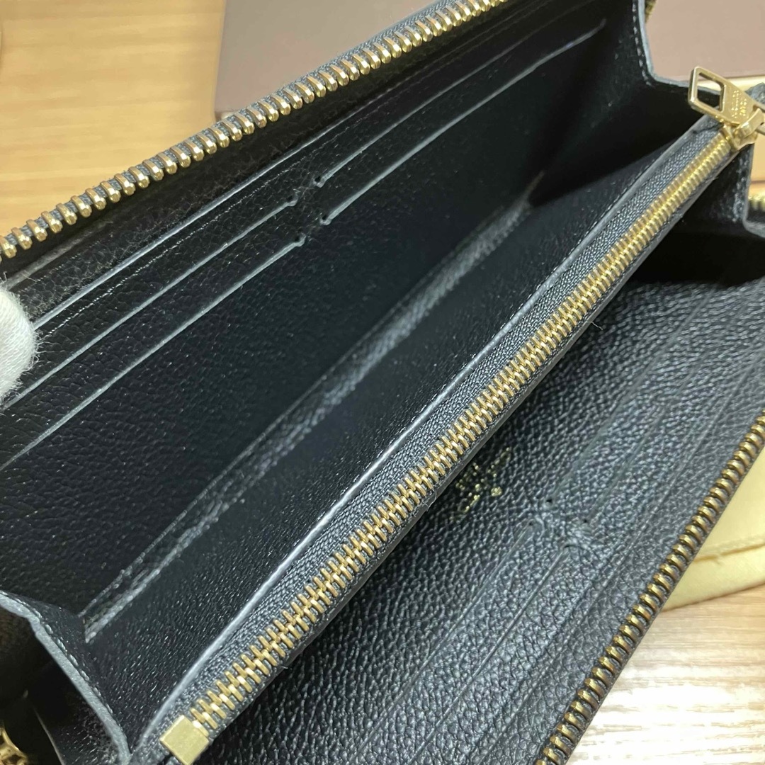 LOUIS VUITTON - LOUIS VUITTON 長財布 ブラック 黒 メンズ LOUIS VUITTON - LOUIS VUITTON 長財布 ブラック 黒 メンズ