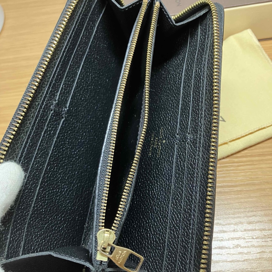 LOUIS VUITTON - LOUIS VUITTON 長財布 ブラック 黒 メンズ LOUIS VUITTON - LOUIS VUITTON 長財布 ブラック 黒 メンズ
