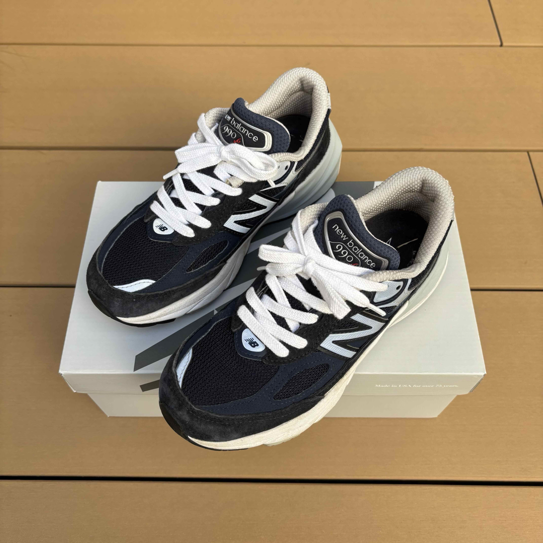 New Balance - New Balance W990NV6 ネイビー 23cm New Balance - New Balance W990NV6 ネイビー 23cm