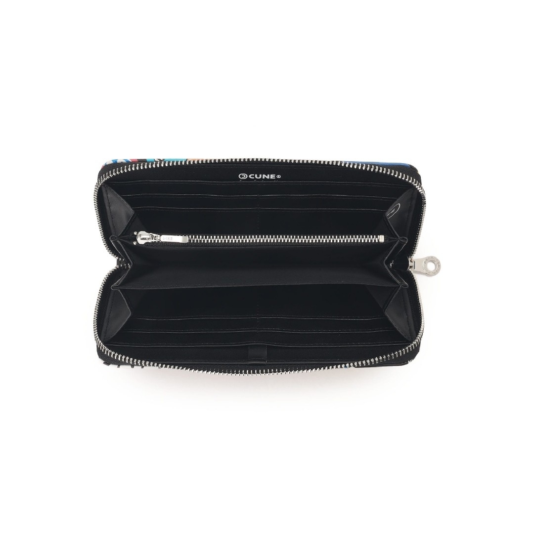 CUNE - CUNE レーシングロゴプリントロングウォレット 新品 未 CUNE - CUNE レーシングロゴプリントロングウォレット 新品 未