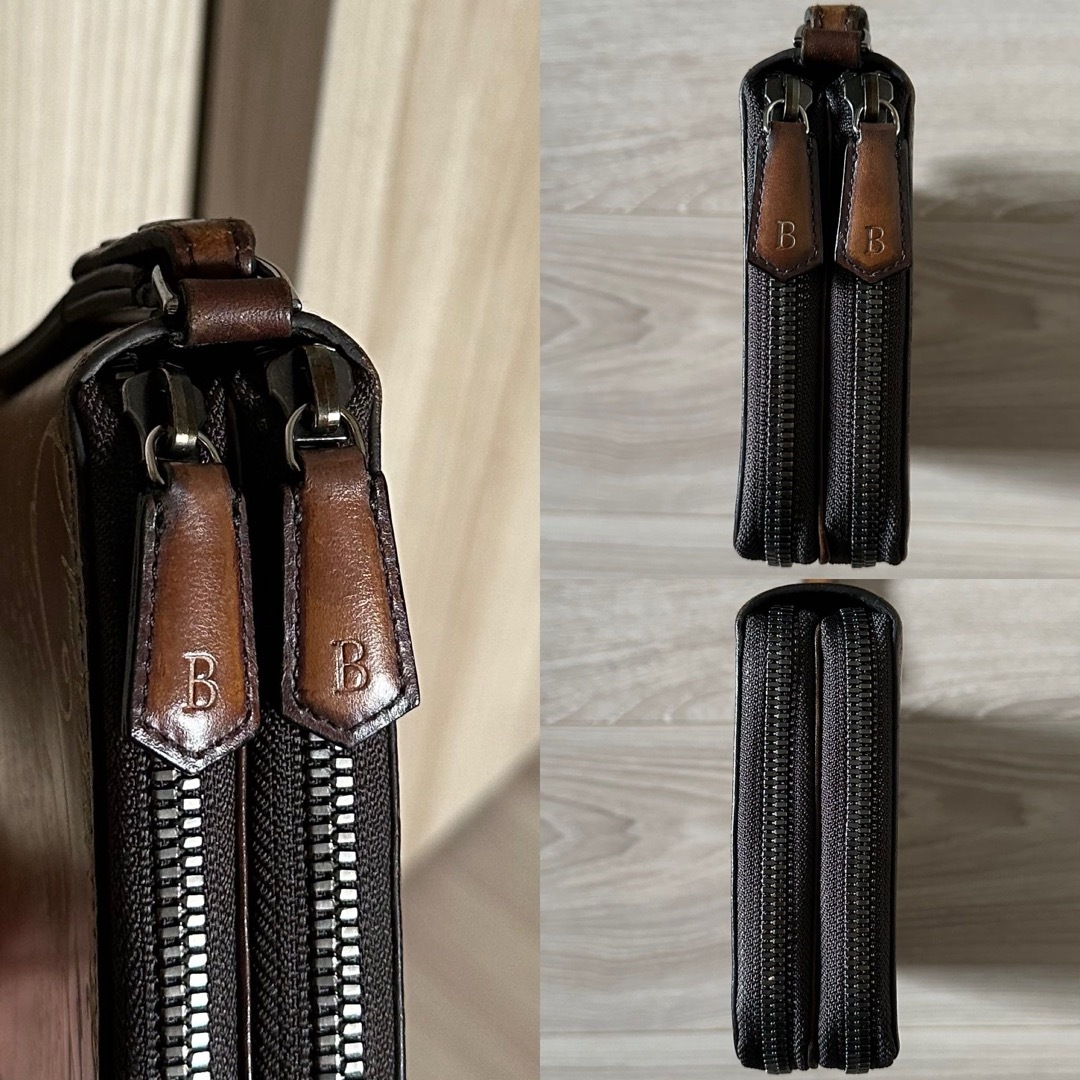 BERLUTI - 特注36万 ベルルッティ タリ スクリットレザー 長財布 BERLUTI - 特注36万 ベルルッティ タリ スクリットレザー 長財布
