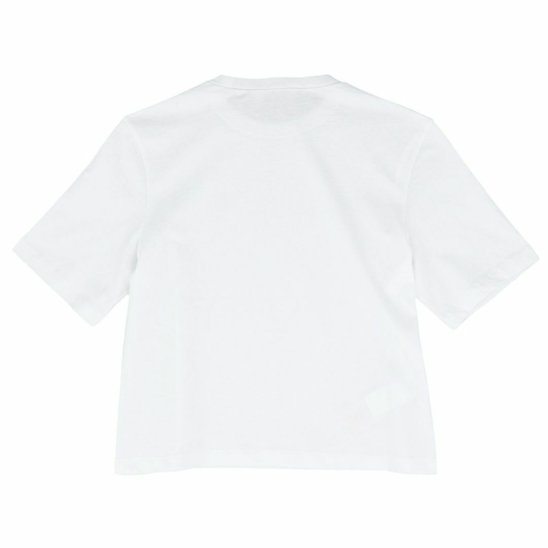 MARNI - マルニ Tシャツ クロップド丈 ミニ丈 ホワイト ロゴ MARNI - マルニ Tシャツ クロップド丈 ミニ丈 ホワイト ロゴ