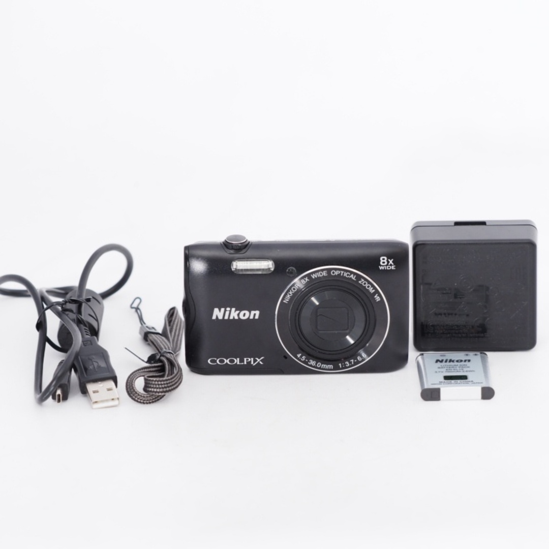 Nikon - Nikon ニコン デジタルカメラ COOLPIX A300 光学8倍 Nikon - Nikon ニコン デジタルカメラ COOLPIX A300 光学8倍