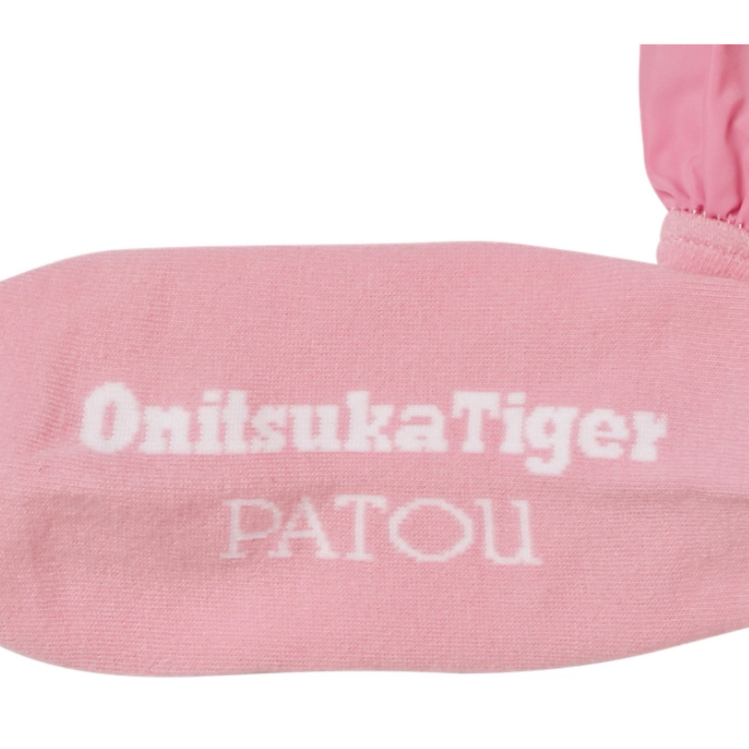 PATOU - patou オニツカタイガー socks 靴下 ピンク S フリルの PATOU - patou オニツカタイガー socks 靴下 ピンク S フリルの