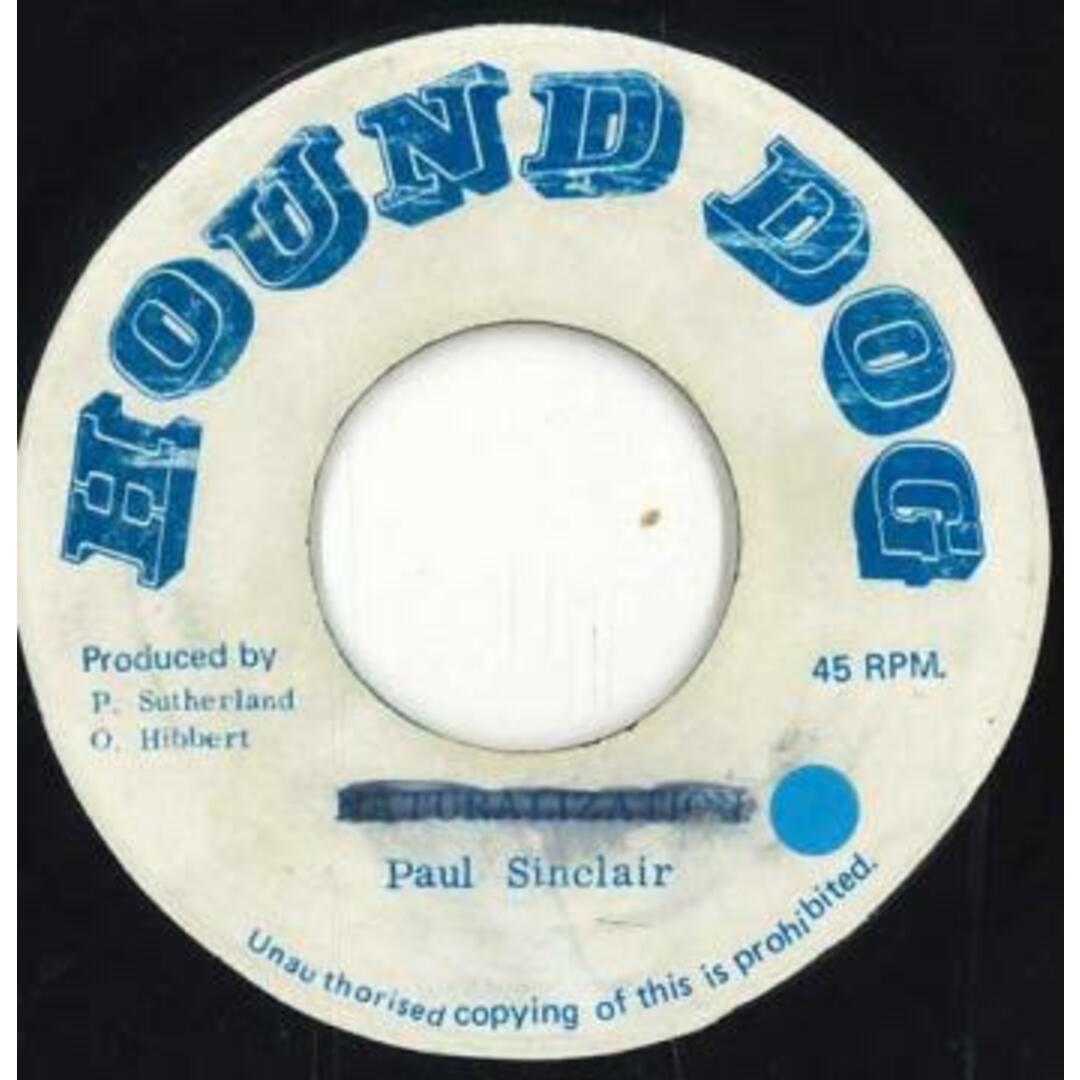 全ての ジャマイカ7” Paul /00050 Dog Hound none Love & Peace (2) Sinclair その他