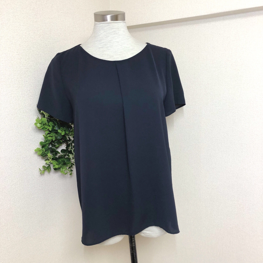Theory luxe - セオリーリュクスの半袖ブラウスPERLTWILL36 Theory luxe - セオリーリュクスの半袖ブラウスPERLTWILL36