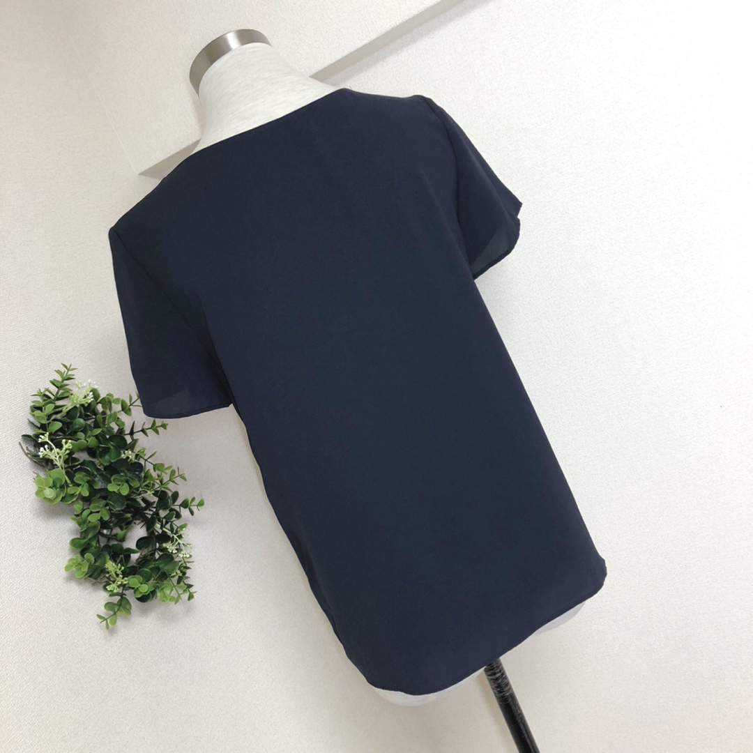Theory luxe - セオリーリュクスの半袖ブラウスPERLTWILL36 Theory luxe - セオリーリュクスの半袖ブラウスPERLTWILL36
