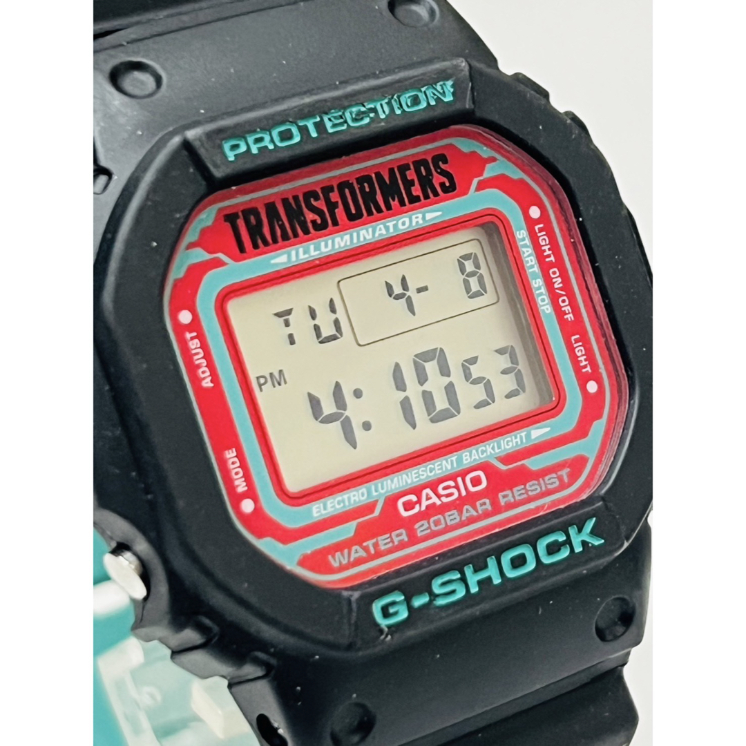 G-SHOCK×トランスフォーマー サイバトロン コンボイ DW-5600VTの G-SHOCK×トランスフォーマー サイバトロン コンボイ DW-5600VTの