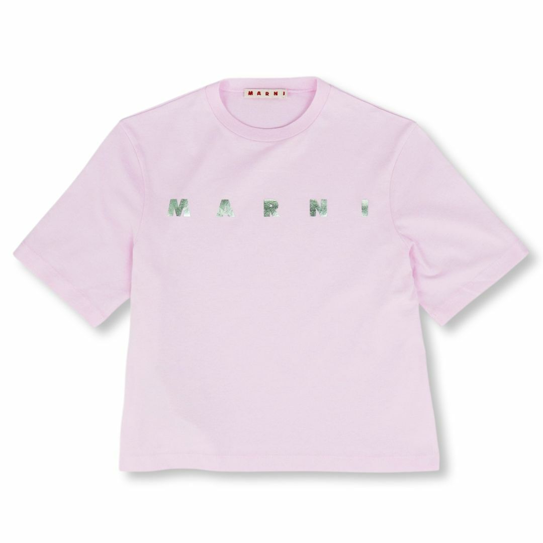 MARNI - マルニ Tシャツ クロップド丈 ミニ丈 ソフトピンク MARNI - マルニ Tシャツ クロップド丈 ミニ丈 ソフトピンク