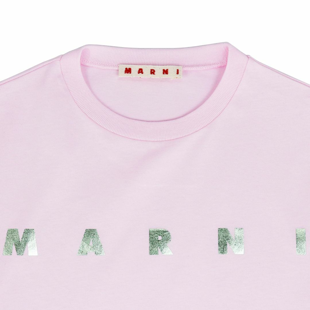 MARNI - マルニ Tシャツ クロップド丈 ミニ丈 ソフトピンク MARNI - マルニ Tシャツ クロップド丈 ミニ丈 ソフトピンク