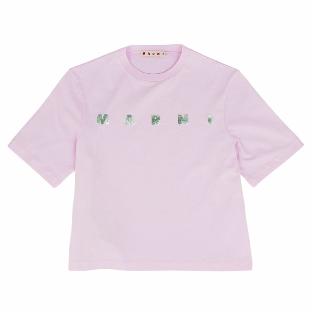 MARNI - マルニ Tシャツ クロップド丈 ミニ丈 ソフトピンク MARNI - マルニ Tシャツ クロップド丈 ミニ丈 ソフトピンク