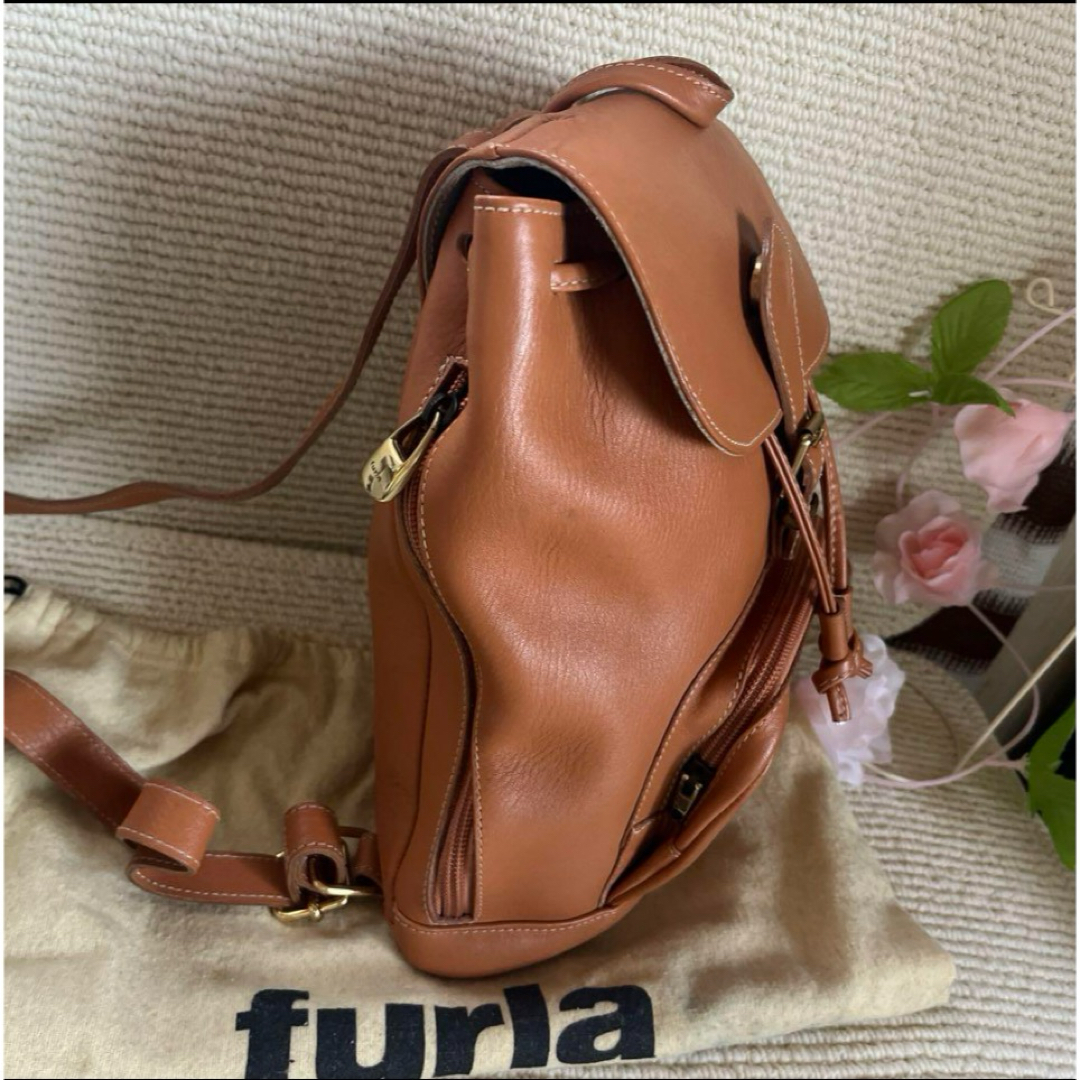 FURLA - 美品☆FURLA☆本革レザー☆リュックの通販 by 最短翌日 FURLA - 美品☆FURLA☆本革レザー☆リュックの通販 by 最短翌日