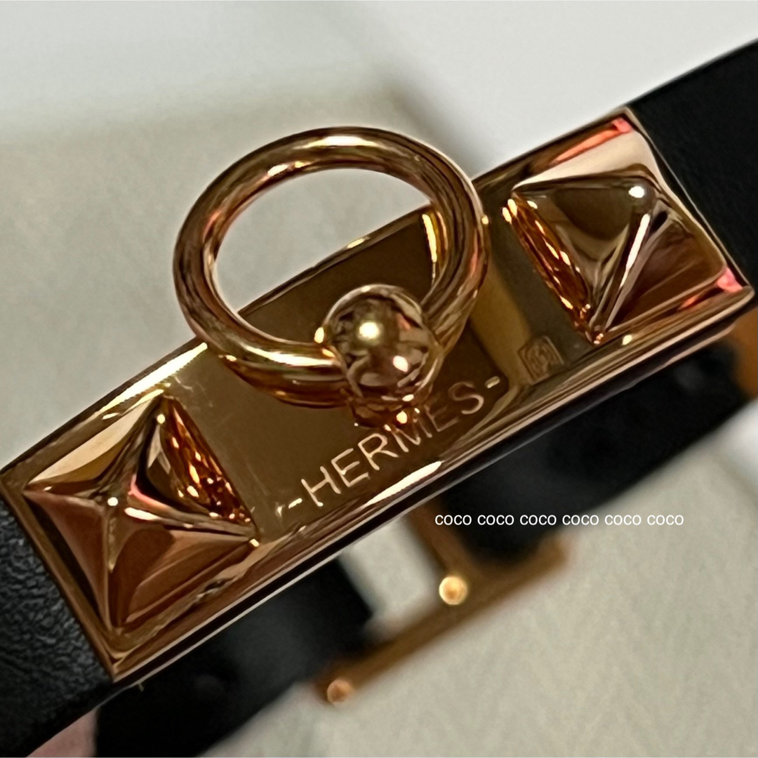 HERMES - 新品 HERMES エルメス リヴァル・ミニ レザー HERMES - 新品 HERMES エルメス リヴァル・ミニ レザー