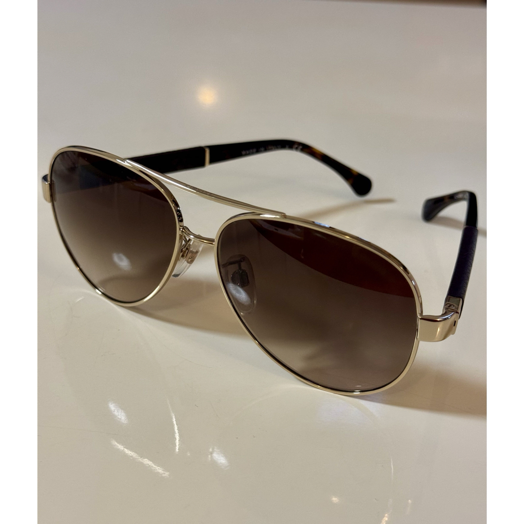 CHANEL - 美品❣️CHANEL パイロットサングラス ブラウンレンズ CHANEL - 美品❣️CHANEL パイロットサングラス ブラウンレンズ