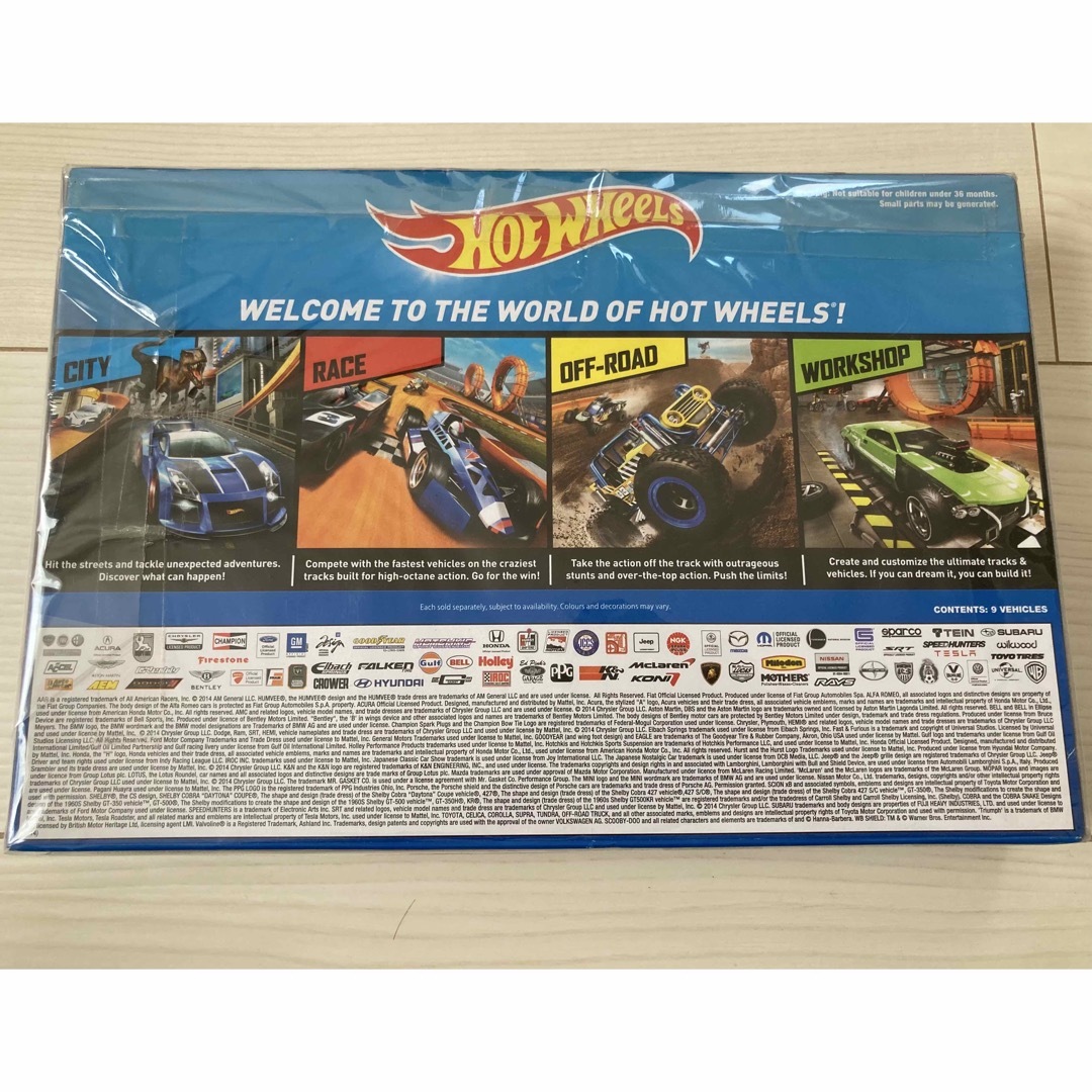 ホットウィール(ホットウィール)のHotWheels ホットウィール ギフトパック 9台入り エンタメ/ホビーのおもちゃ/ぬいぐるみ(ミニカー)の商品写真