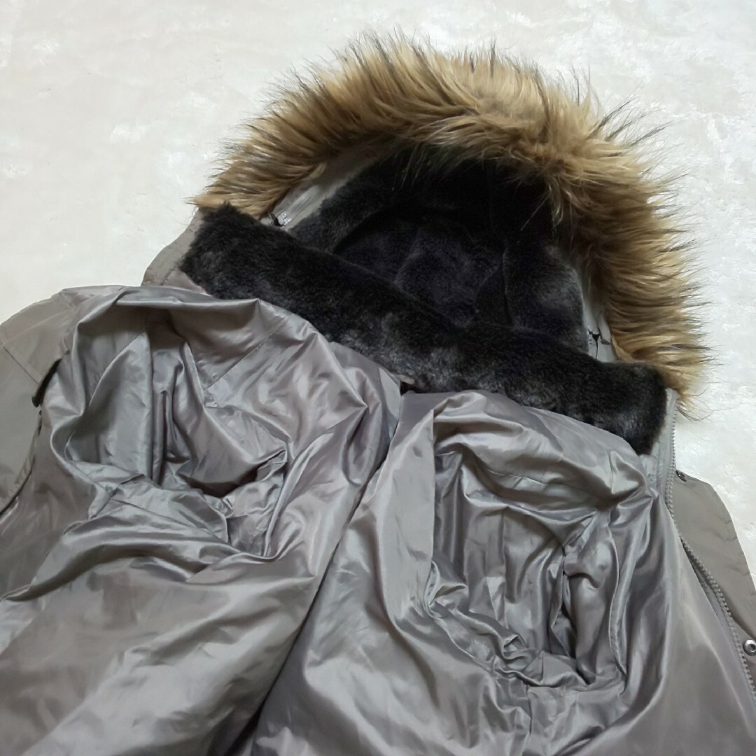 Eddie Bauer - 極美品 Eddie Bauer ファー付フードライナー Eddie Bauer - 極美品 Eddie Bauer ファー付フードライナー
