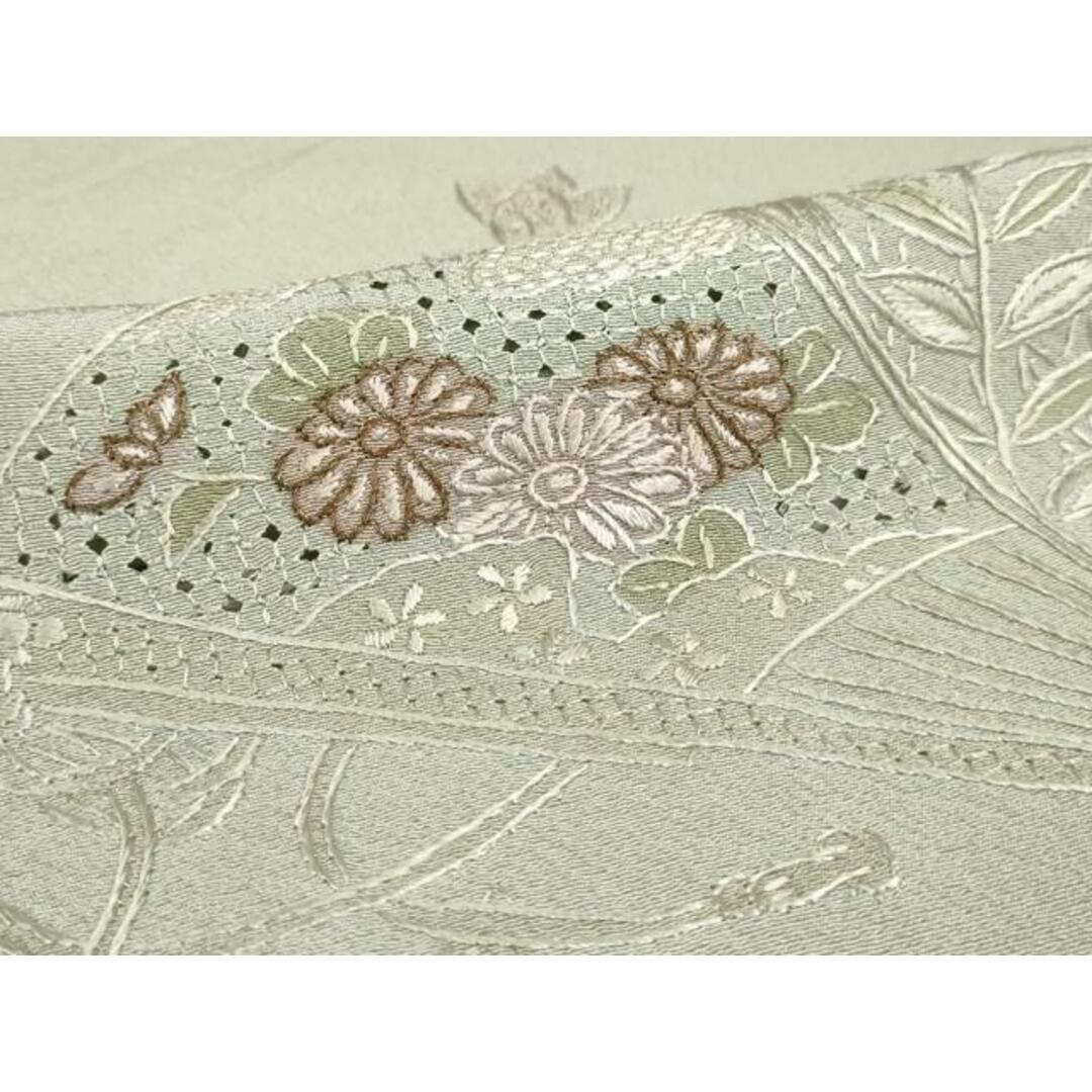 平和屋着物▽訪問着 単衣 中国三大刺繍 汕頭刺繍 スワトウ刺繍 平和屋着物▽訪問着 単衣 中国三大刺繍 汕頭刺繍 スワトウ刺繍