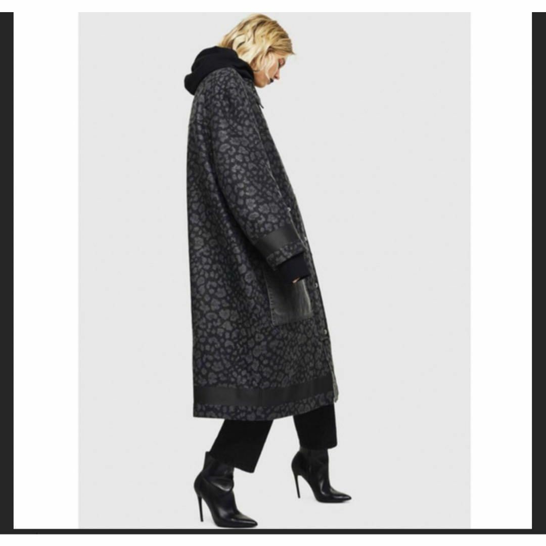 DIESEL - DIESEL ディーゼル 104,500円 レオパード柄コート DIESEL - DIESEL ディーゼル 104,500円 レオパード柄コート