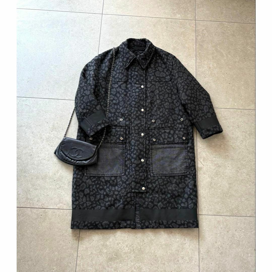 DIESEL - DIESEL ディーゼル 104,500円 レオパード柄コート DIESEL - DIESEL ディーゼル 104,500円 レオパード柄コート