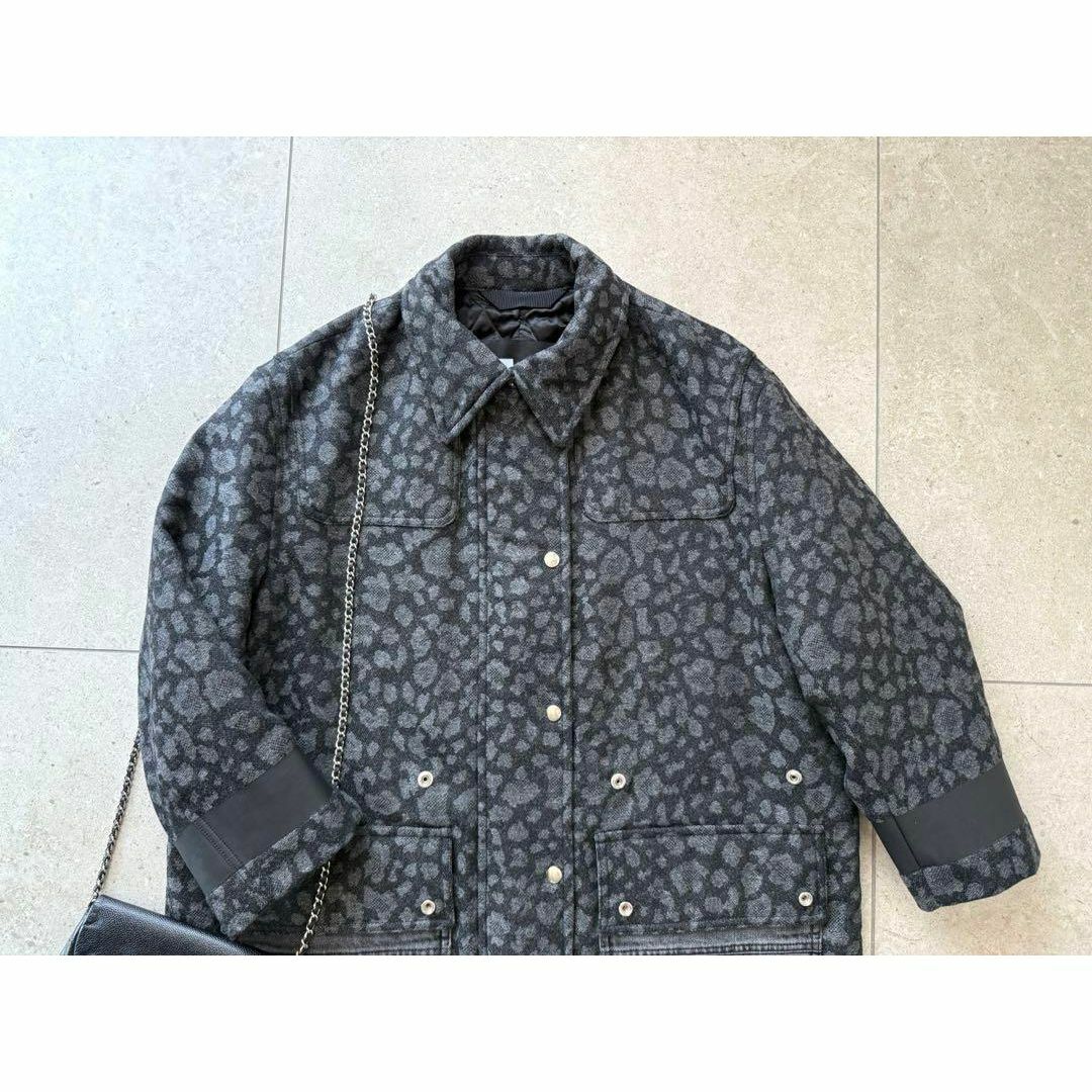 DIESEL - DIESEL ディーゼル 104,500円 レオパード柄コート DIESEL - DIESEL ディーゼル 104,500円 レオパード柄コート