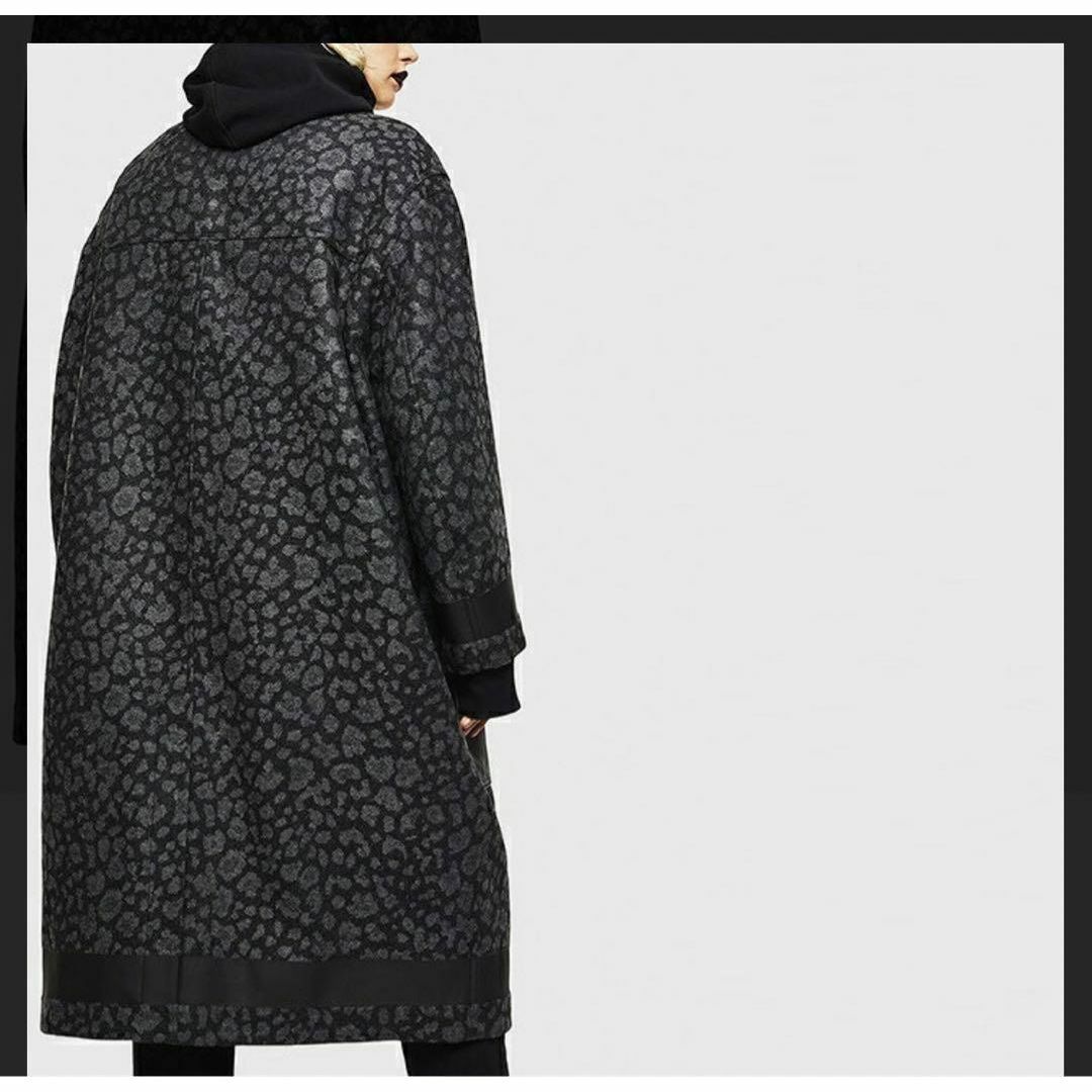 DIESEL - DIESEL ディーゼル 104,500円 レオパード柄コート DIESEL - DIESEL ディーゼル 104,500円 レオパード柄コート