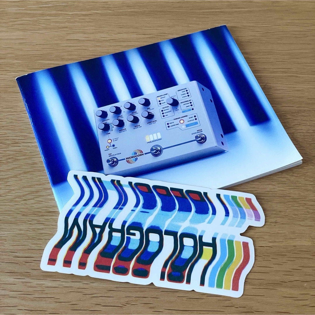 美品!】Hologram Microcosm マルチエフェクター ホログラムの 美品!】Hologram Microcosm マルチエフェクター ホログラムの
