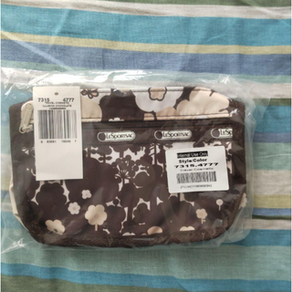 レスポートサック(LeSportsac)のレスポートサック　トラベル　コスメティック　イリュージョン　チョコレート(ポーチ)