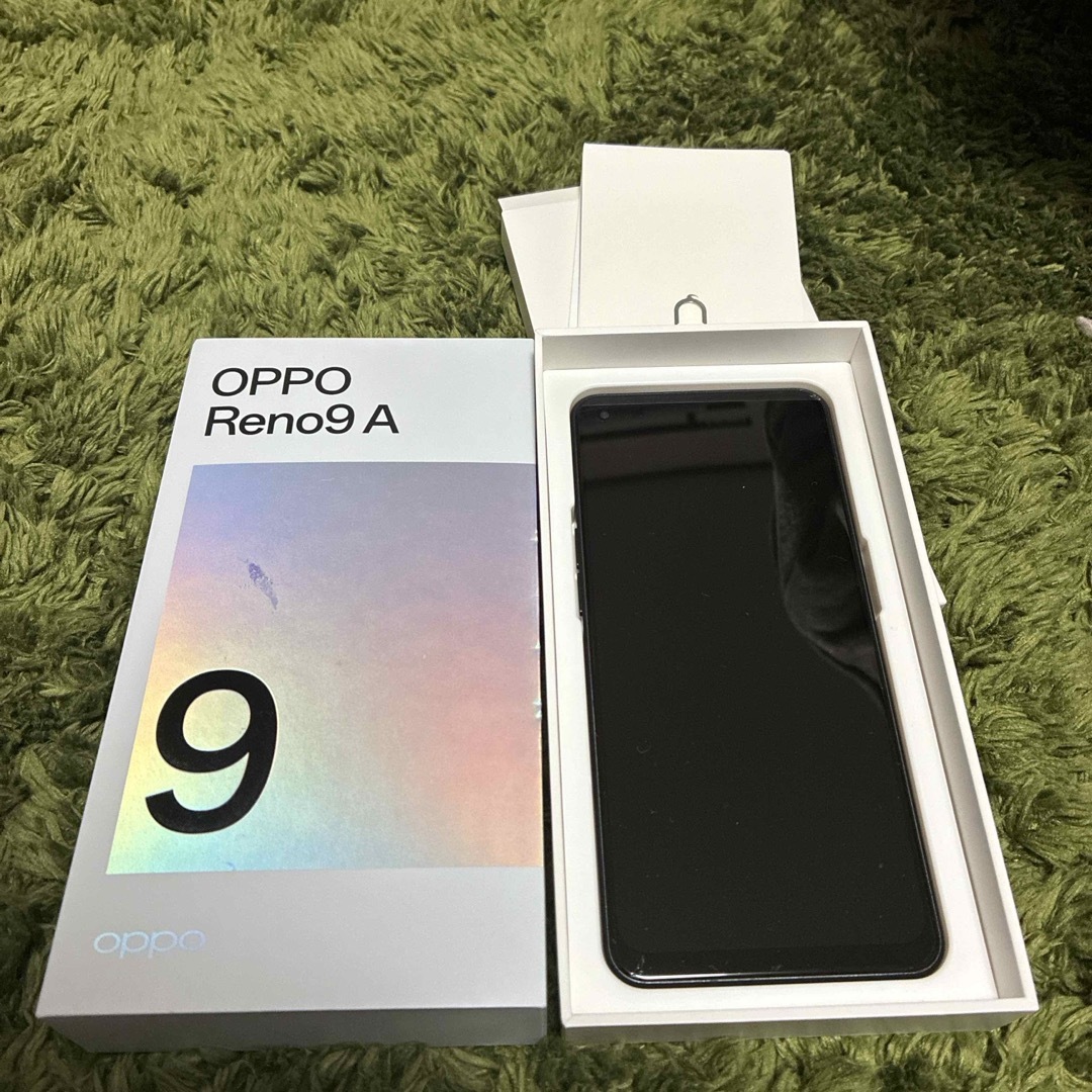 OPPO - OPPO Reno9 A ナイトブラックの通販 by pinky'shop OPPO - OPPO Reno9 A ナイトブラックの通販 by pinky'shop