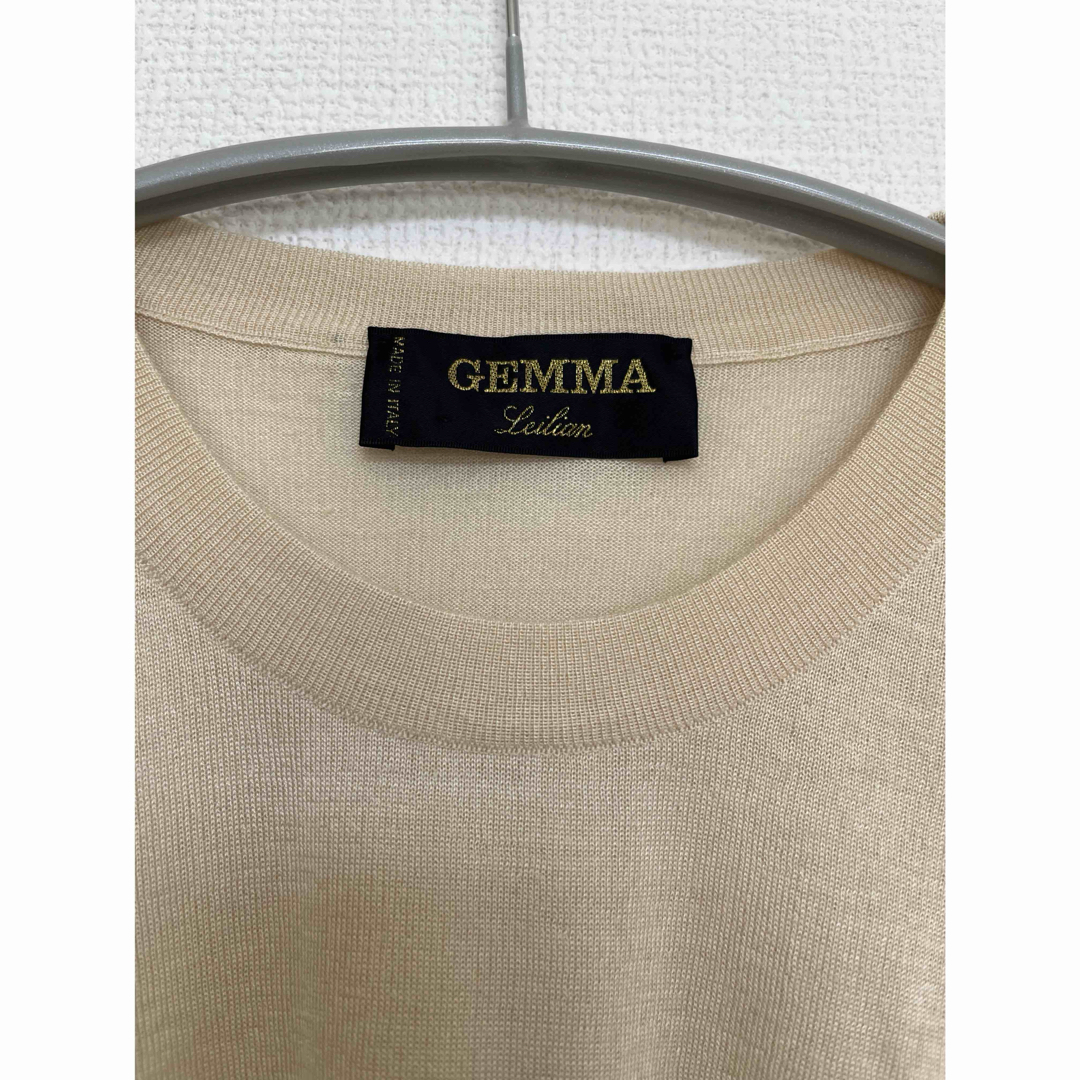 leilian - レリアン Leilian ジェンマ GEMMA カットソーニット leilian - レリアン Leilian ジェンマ GEMMA カットソーニット