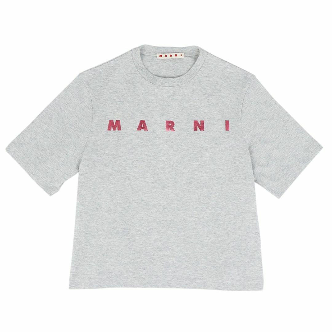 MARNI - マルニ Tシャツ クロップド丈 ミニ丈 ライトグレー MARNI - マルニ Tシャツ クロップド丈 ミニ丈 ライトグレー