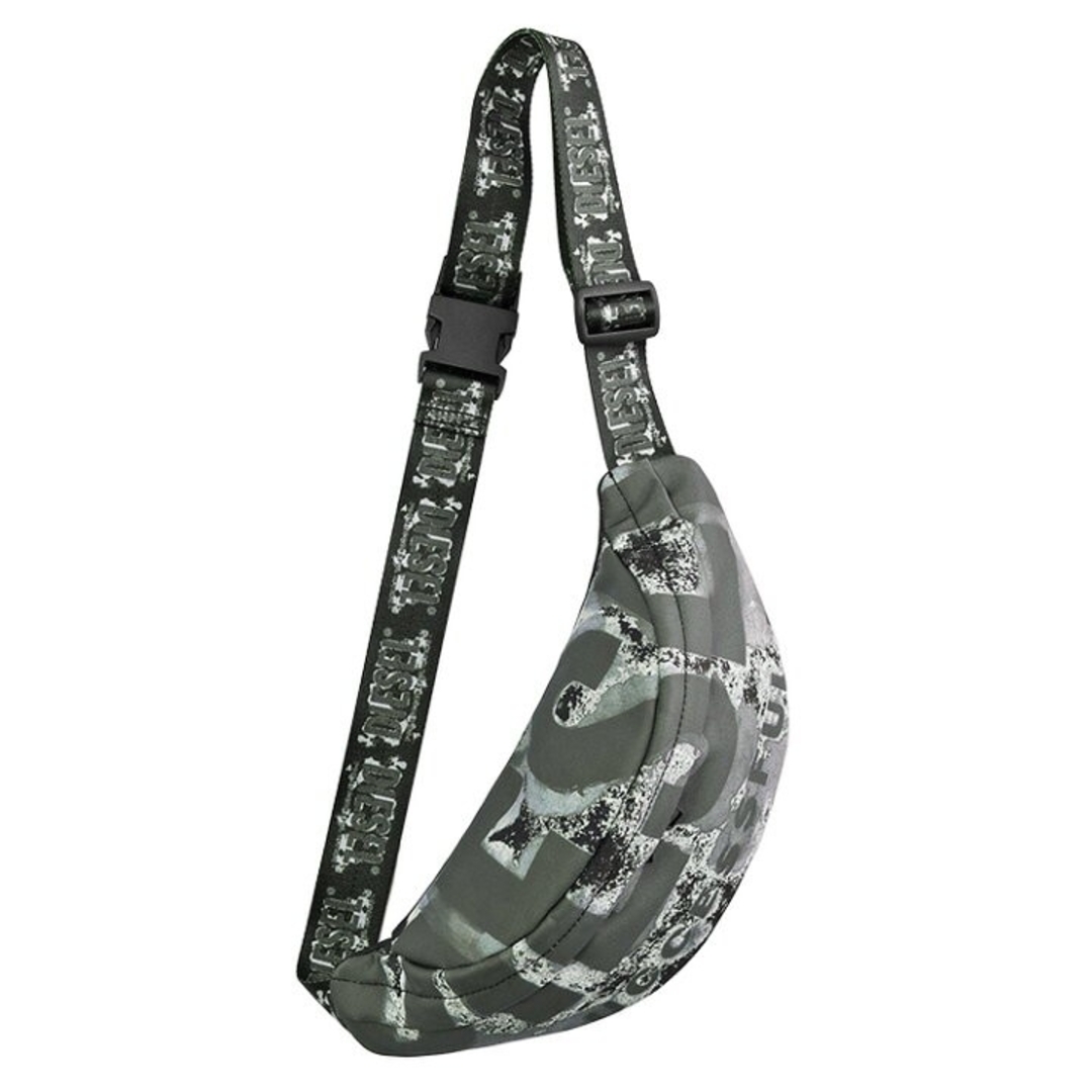 DIESEL - DIESEL ディーゼル ボディバッグ グレー ※発送まで約1 DIESEL - DIESEL ディーゼル ボディバッグ グレー ※発送まで約1