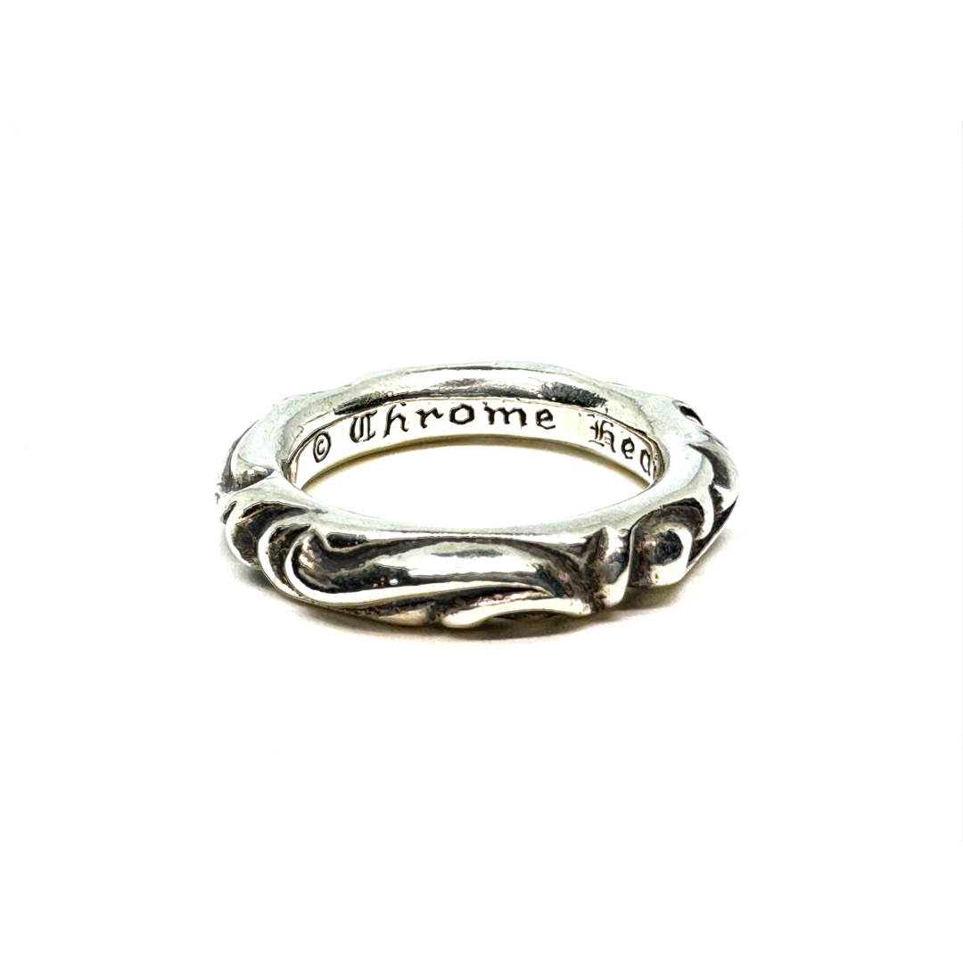 Chrome Hearts - クロムハーツ スクロール バンド リング 16号 Chrome Hearts - クロムハーツ スクロール バンド リング 16号