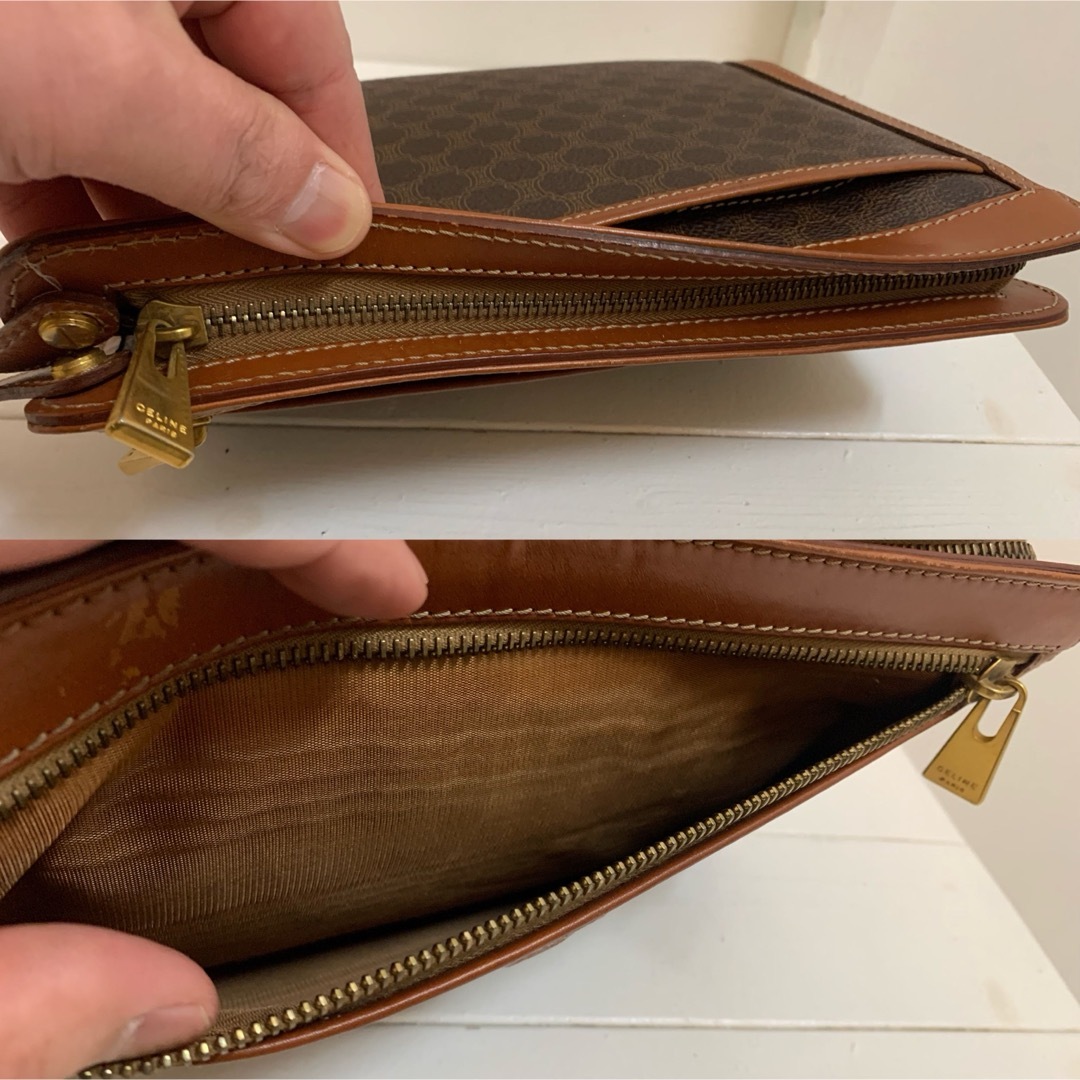 CELINE - OLD CELINE オールドセリーヌ ITALY製 マカダム柄 CELINE - OLD CELINE オールドセリーヌ ITALY製 マカダム柄