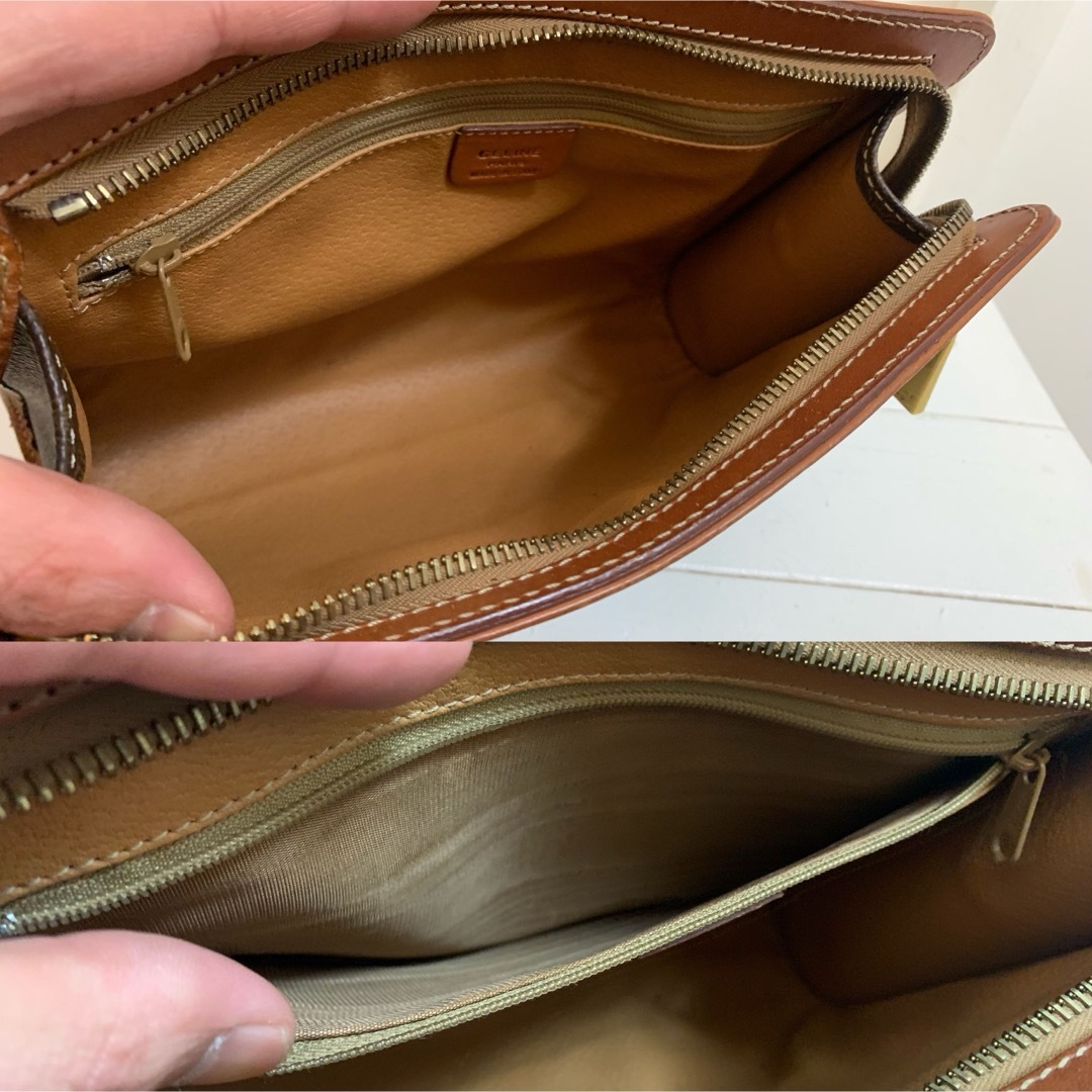 CELINE - OLD CELINE オールドセリーヌ ITALY製 マカダム柄 CELINE - OLD CELINE オールドセリーヌ ITALY製 マカダム柄