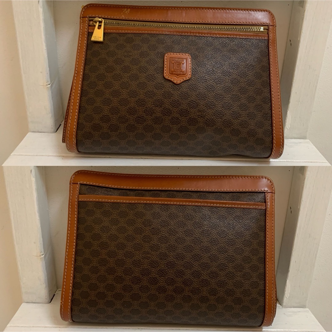 CELINE - OLD CELINE オールドセリーヌ ITALY製 マカダム柄 CELINE - OLD CELINE オールドセリーヌ ITALY製 マカダム柄