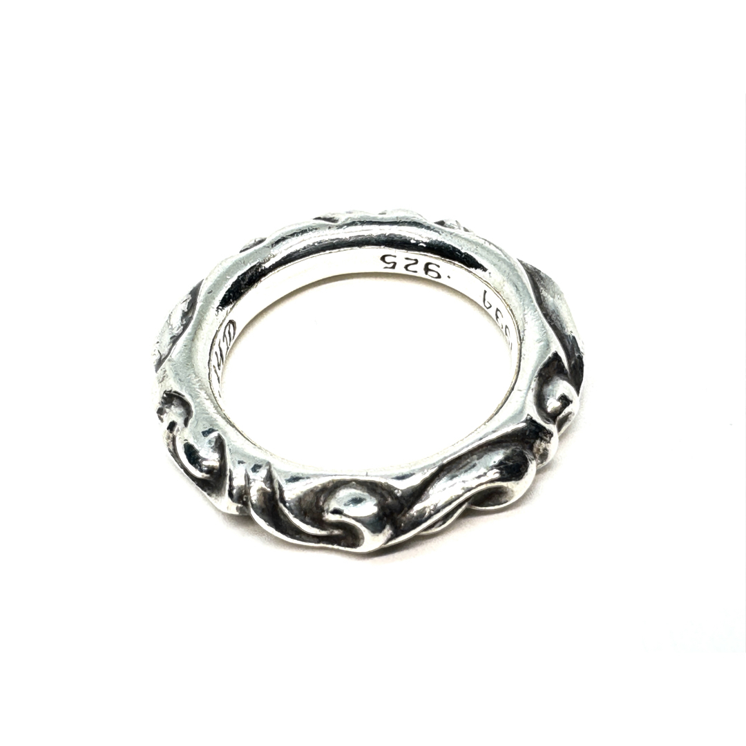 Chrome Hearts - クロムハーツ スクロール バンド リング 17.5号 Chrome Hearts - クロムハーツ スクロール バンド リング 17.5号