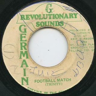 ジャマイカ7” Trinity (4) Football Match none Revolutionary Sounds /00050(その他)