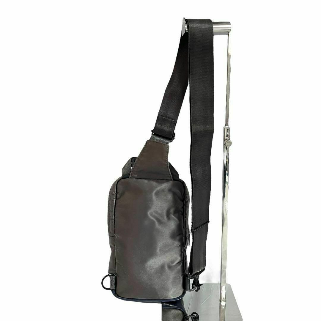 PORTER - 9719_1 PORTER STORM スリングショルダーバッグ グレー PORTER - 9719_1 PORTER STORM スリングショルダーバッグ グレー