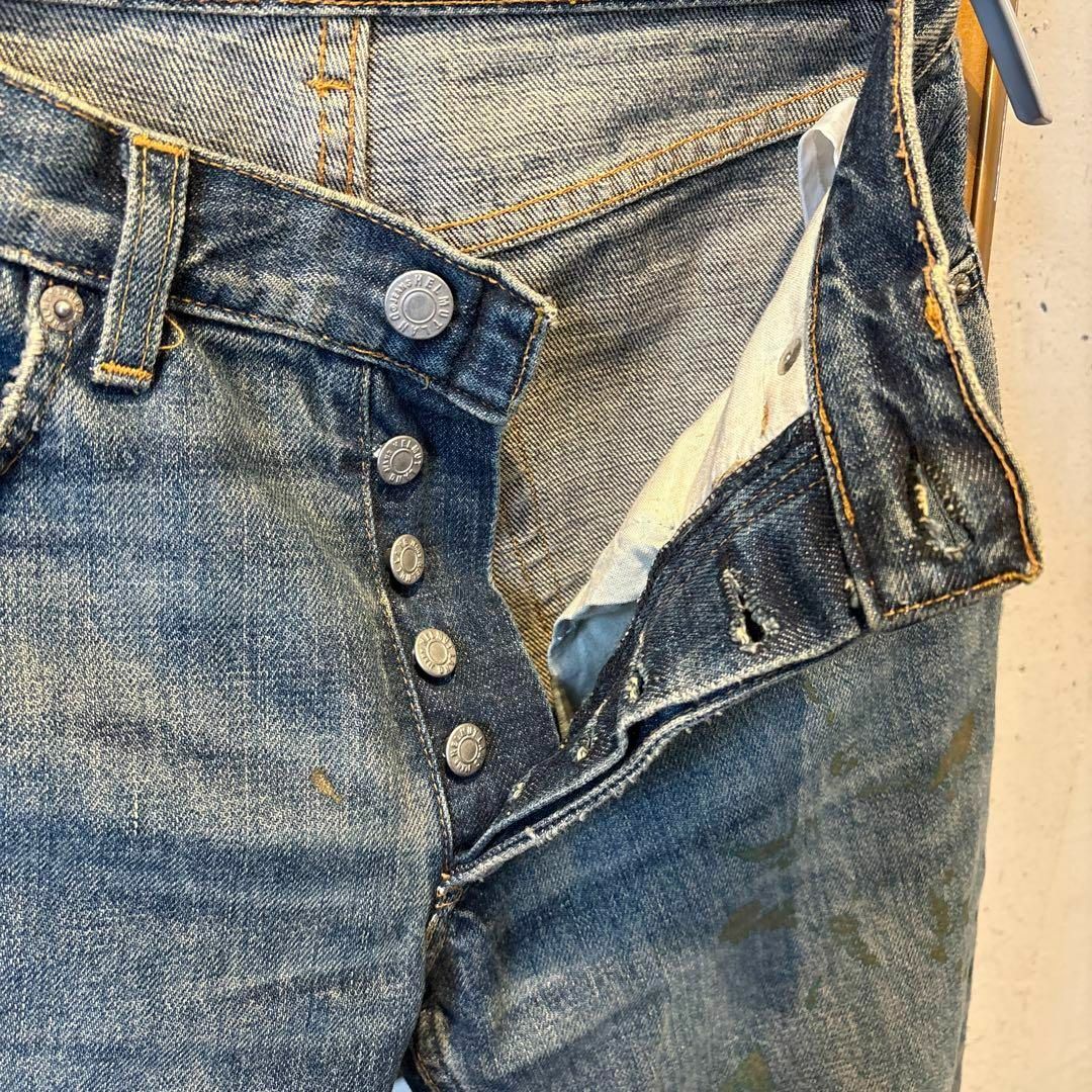 HELMUT LANG - @ ヘルムートラング 90年 名作 ペンキ デニム HELMUT LANG - @ ヘルムートラング 90年 名作 ペンキ デニム