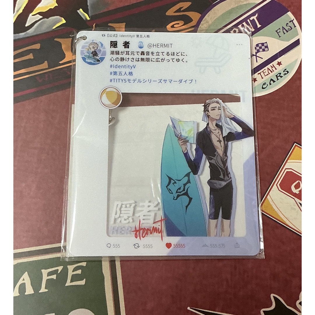 第五人格 隠者 SNS風カード C102 サマーダイブ 夏コミ コミケの 第五人格 隠者 SNS風カード C102 サマーダイブ 夏コミ コミケの
