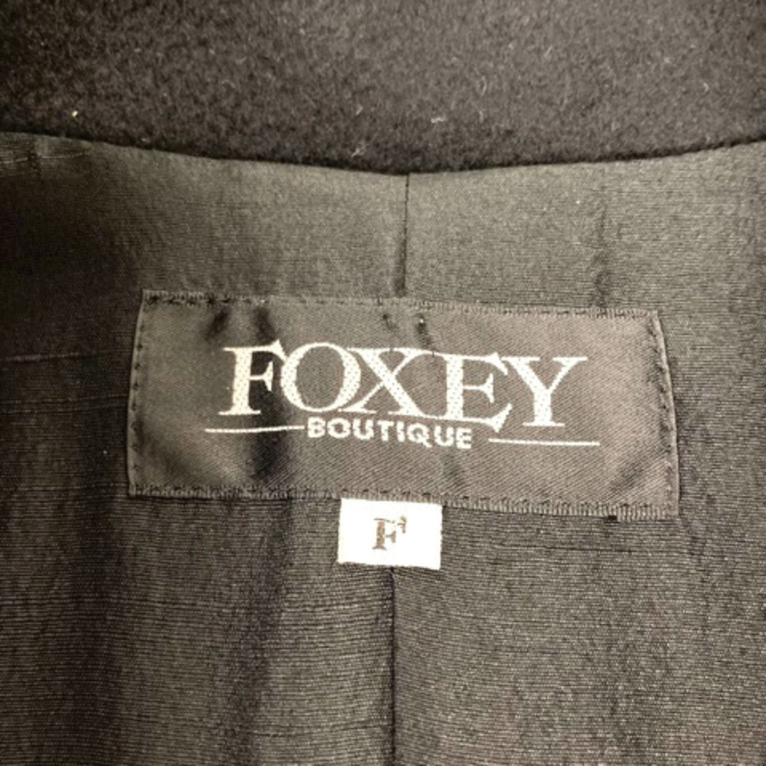 FOXEY - FOXEY コート ロングコート カシミヤ シルク ダブル FOXEY - FOXEY コート ロングコート カシミヤ シルク ダブル