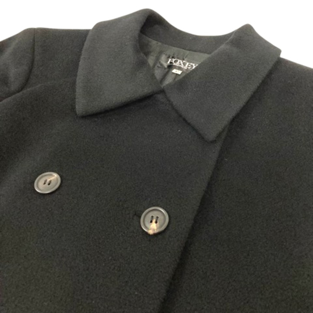 FOXEY - FOXEY コート ロングコート カシミヤ シルク ダブル FOXEY - FOXEY コート ロングコート カシミヤ シルク ダブル
