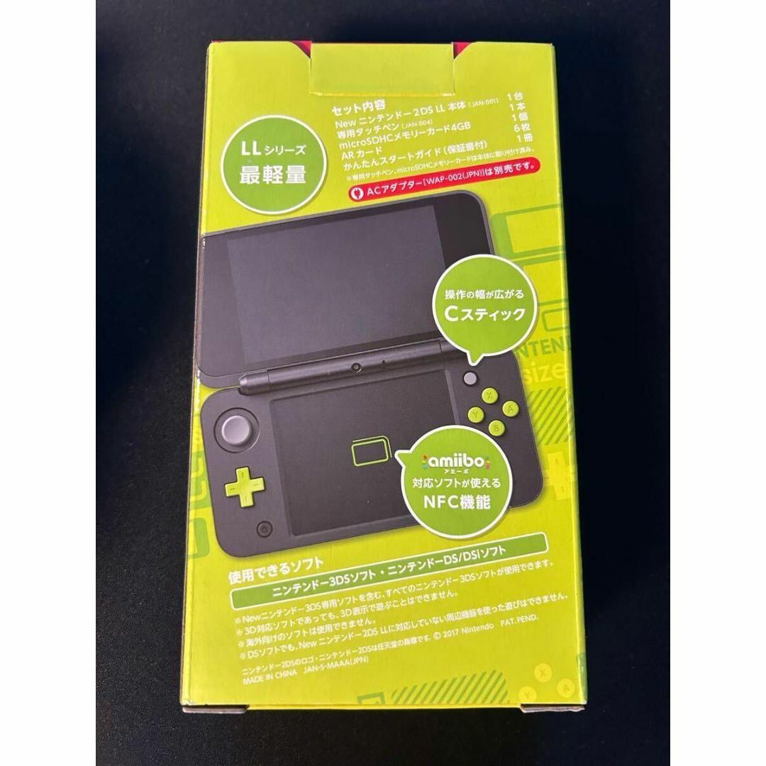 ニンテンドー2DS - 新品 Newニンテンドー2DS LL ブラック×ライム ニンテンドー2DS - 新品 Newニンテンドー2DS LL ブラック×ライム