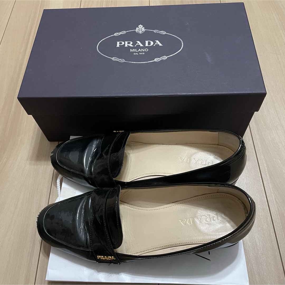 PRADA - PRADA ローファーの通販 by Kiki's shop|プラダならラクマ PRADA - PRADA ローファーの通販 by Kiki's shop|プラダならラクマ