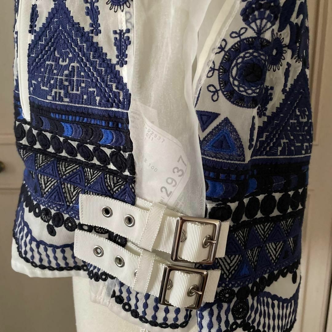 sacai - 55 sacai サカイ コート ジャケット アウター 花柄 刺繍 sacai - 55 sacai サカイ コート ジャケット アウター 花柄 刺繍