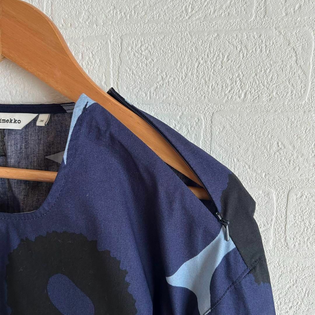 marimekko - 美品✨Marimekko ワンピース ウニッコ ブルー marimekko - 美品✨Marimekko ワンピース ウニッコ ブルー